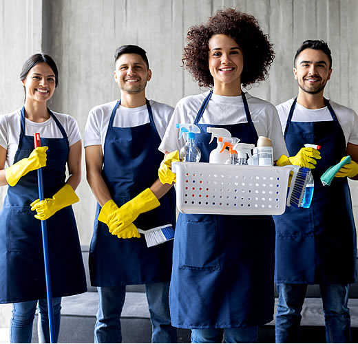 FMN Services | MA & NH Cleaning staff